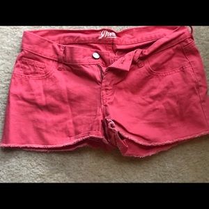 Coral shorts